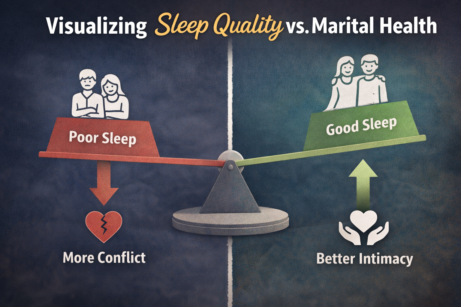 Peaceful sleep illustration