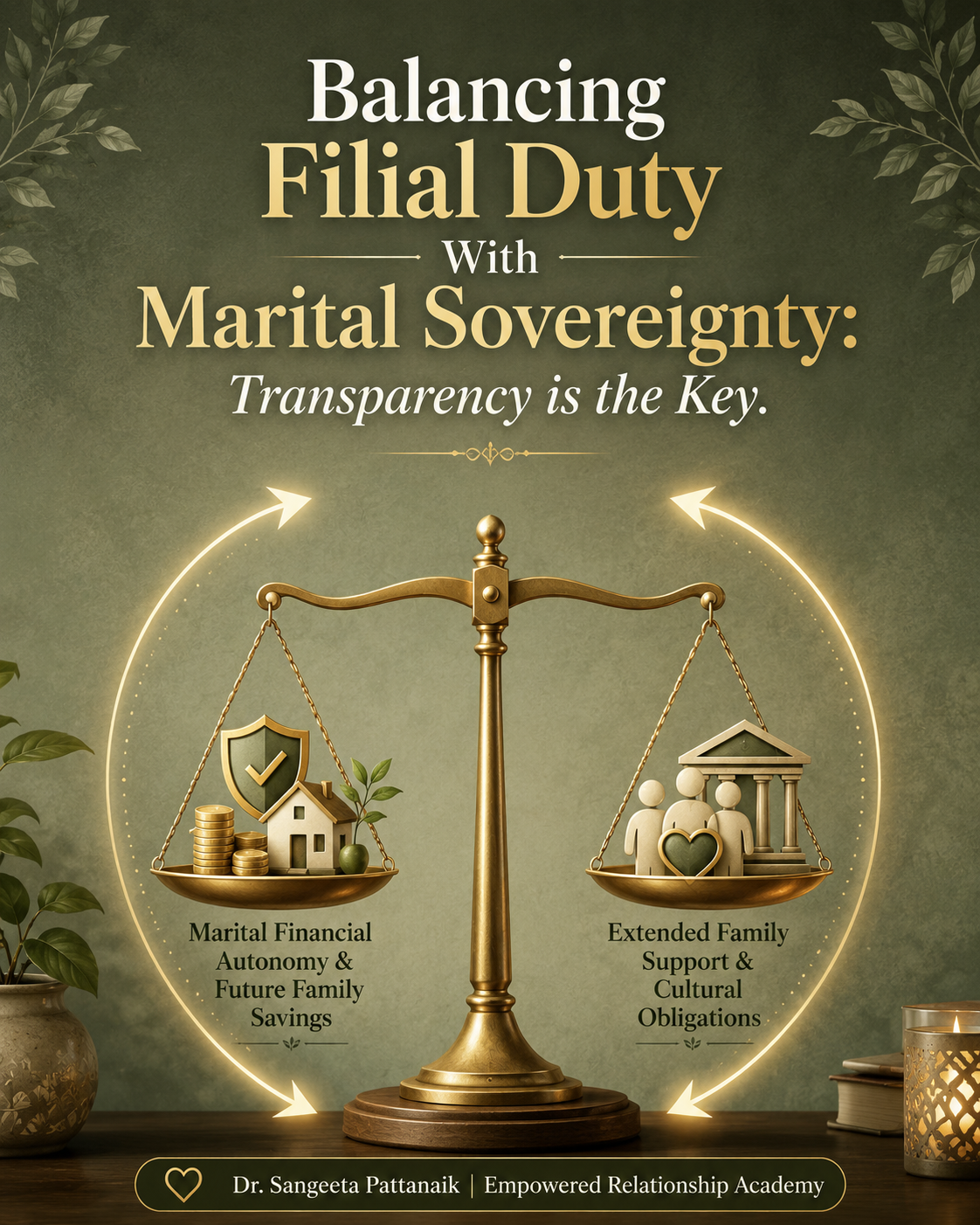 Navigating modern dual-income financial realities and traditional Indian family financial duties in marriage