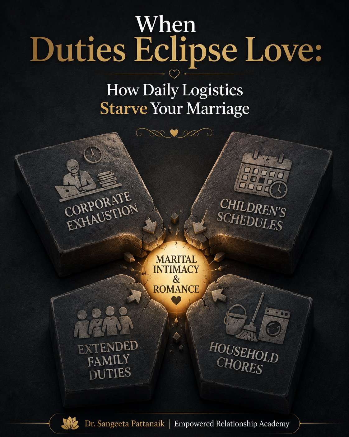 Navigating traditional Indian family obligations that eclipse marital romance and intimacy